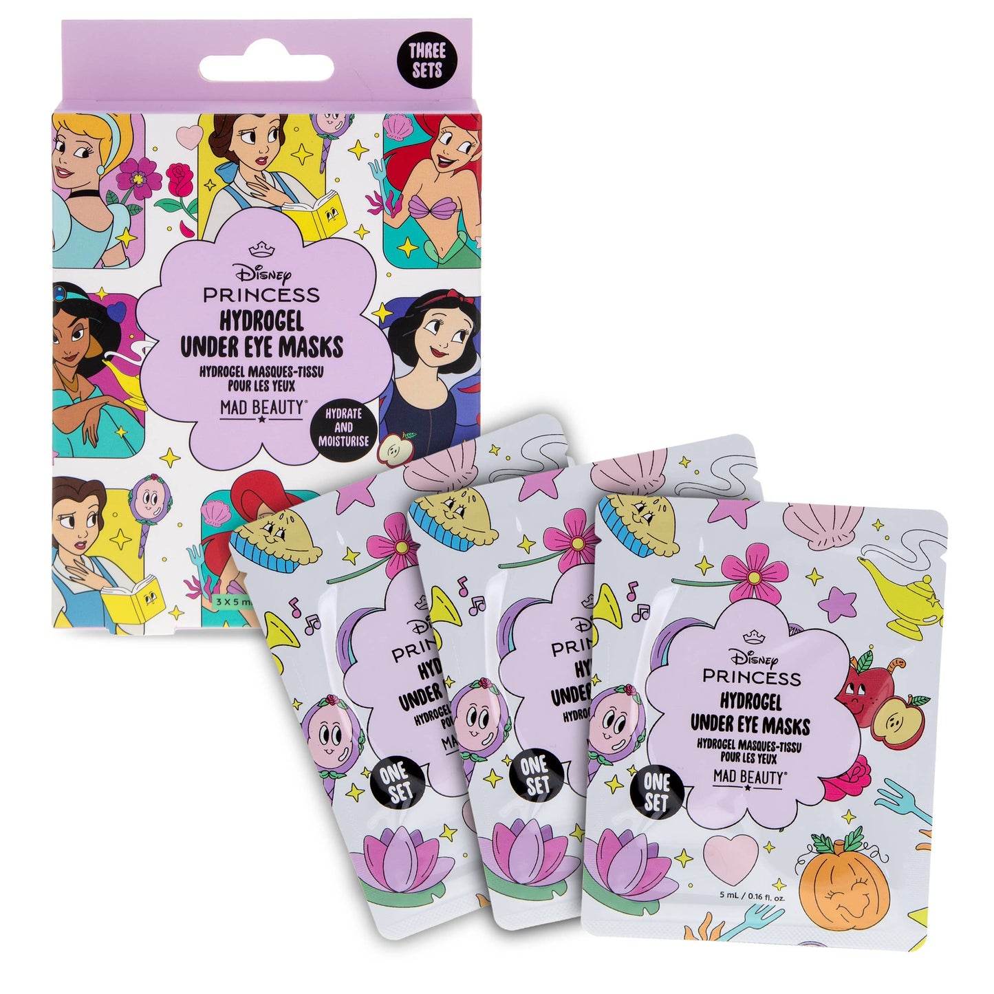 Princess Express Yourself Hydrogel Eye Masks