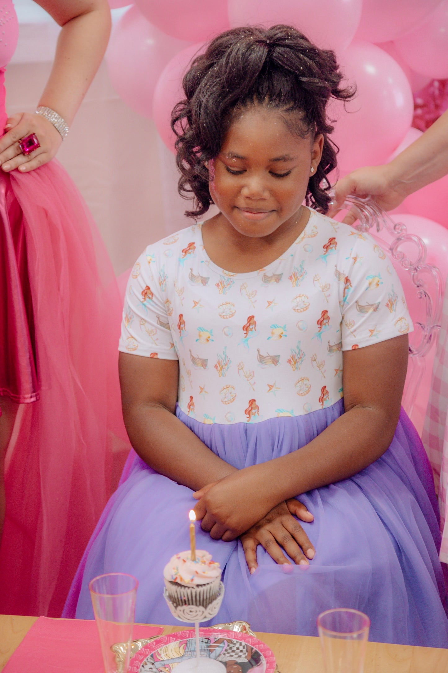 Live Action Little Mermaid Tulle Dress