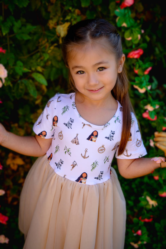 Pocahontas Tulle Dress
