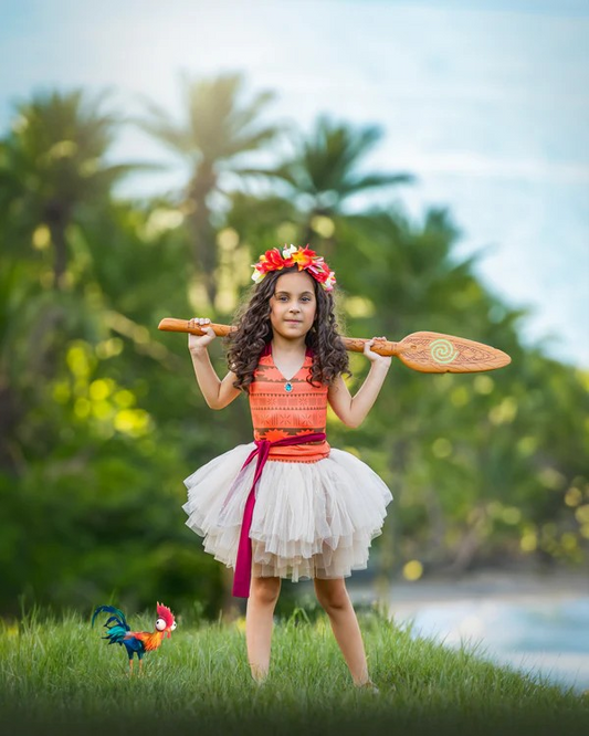 Moana Bamboo Tutu Set