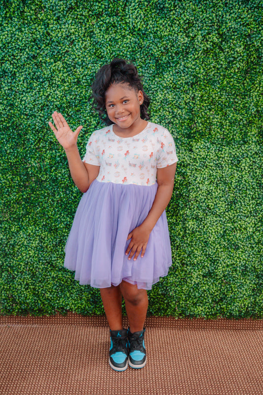 Live Action Little Mermaid Tulle Dress