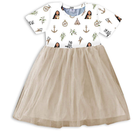 Pocahontas Tulle Dress