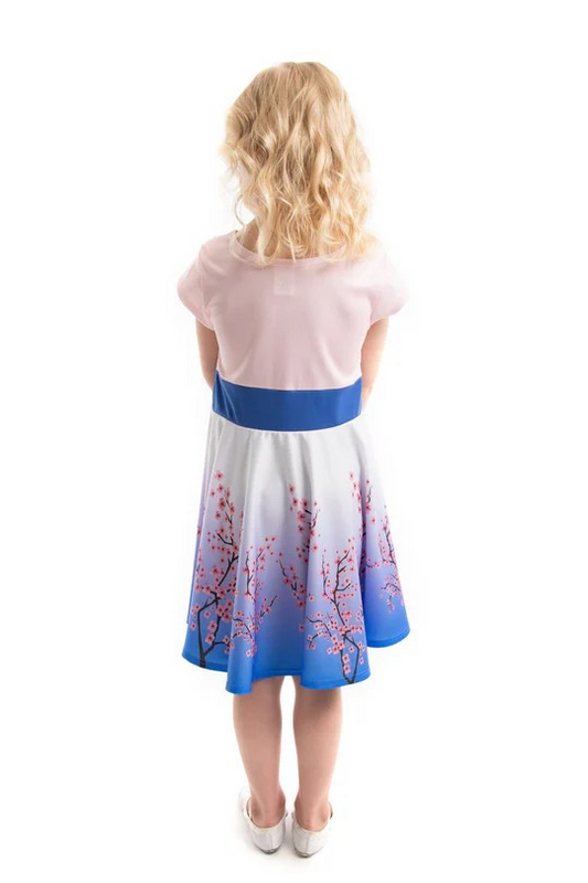 Cherry Blossom Twirl Dress