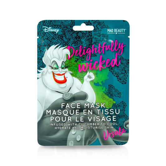 Mad Beauty Disney Ursula Sheet Face Mask 12pc