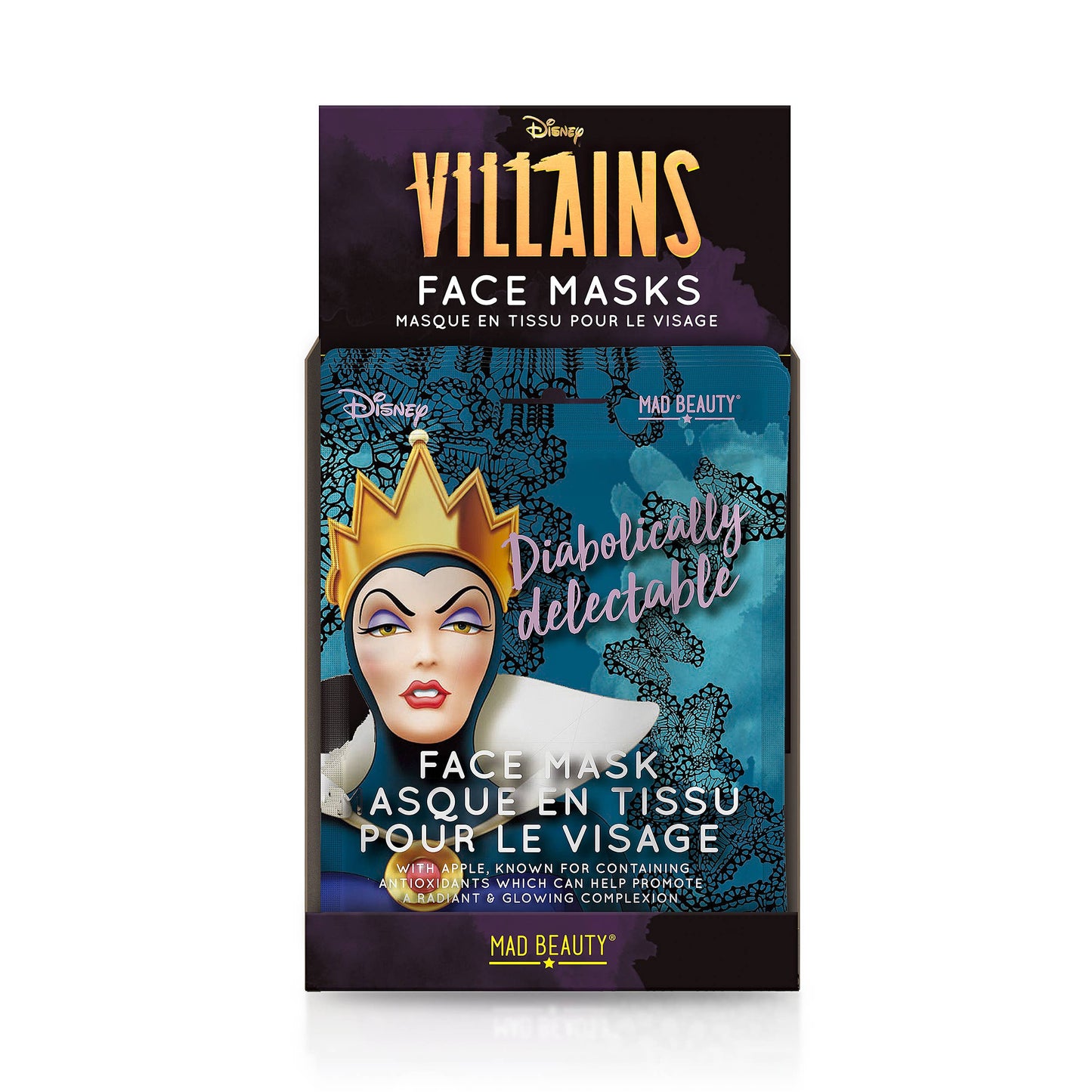Mad Beauty Disney Evil Queen Sheet Face Mask 12pc