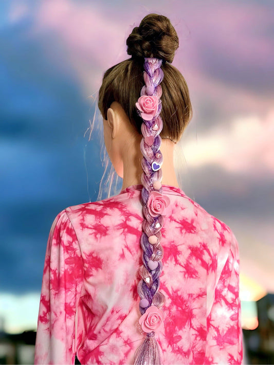Candy Hearts Rapunzel Braid