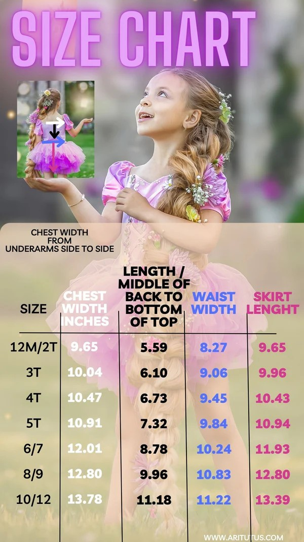 Rapunzel Bamboo Tutu Set