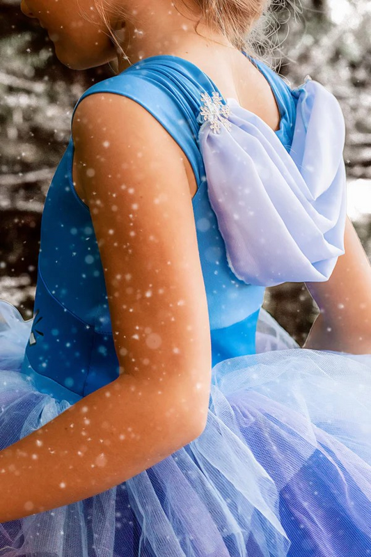 Ice Sister Inspired Tutu Leotard