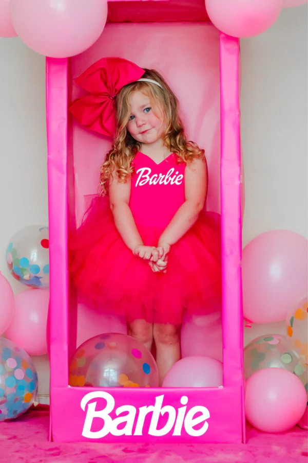 Pink B Girl Sweetheart Neckline Tutu Leotard Soft Tulle