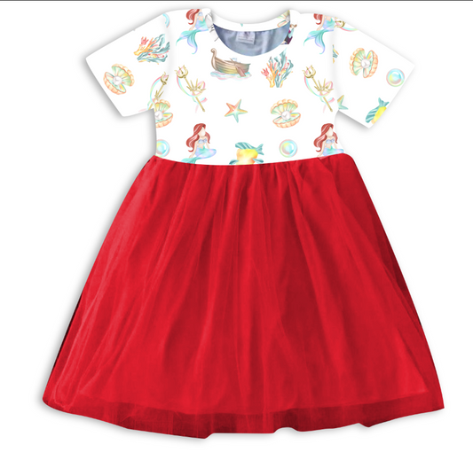 Little Mermaid Tulle Dress