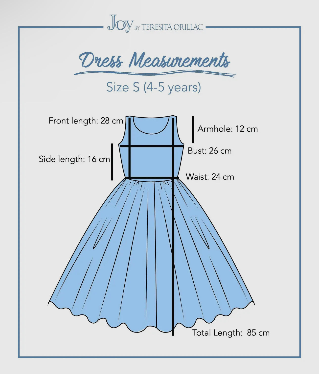 Princess Cinderella Blue Dress