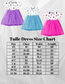 Purple Little Mermaid Tulle Dress