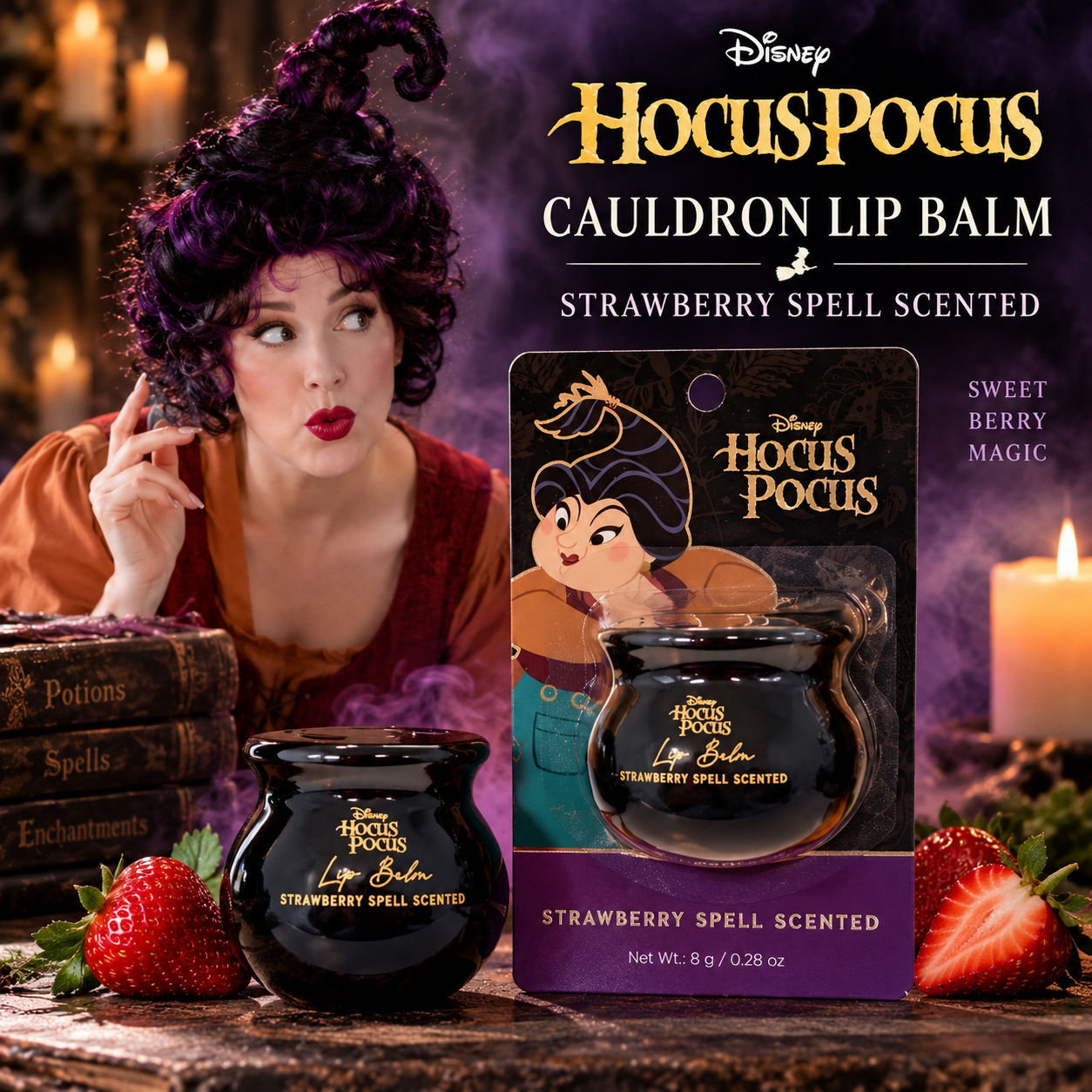 Hocus Pocus Lip Balm Cauldrons