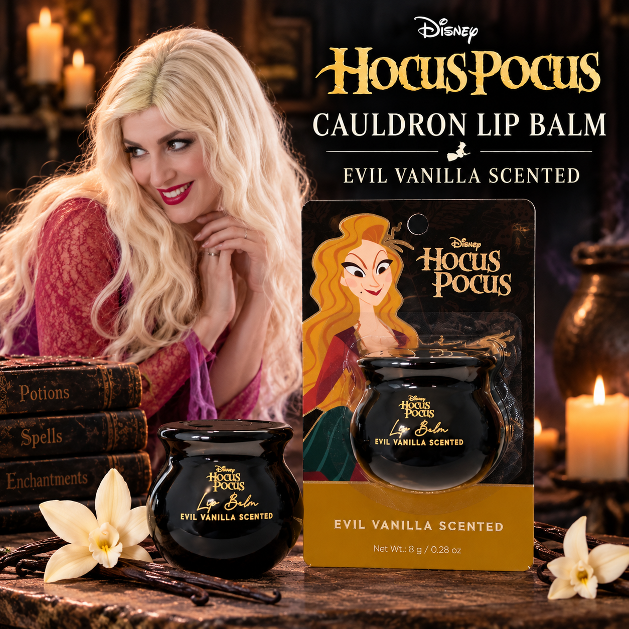 Hocus Pocus Lip Balm Cauldrons