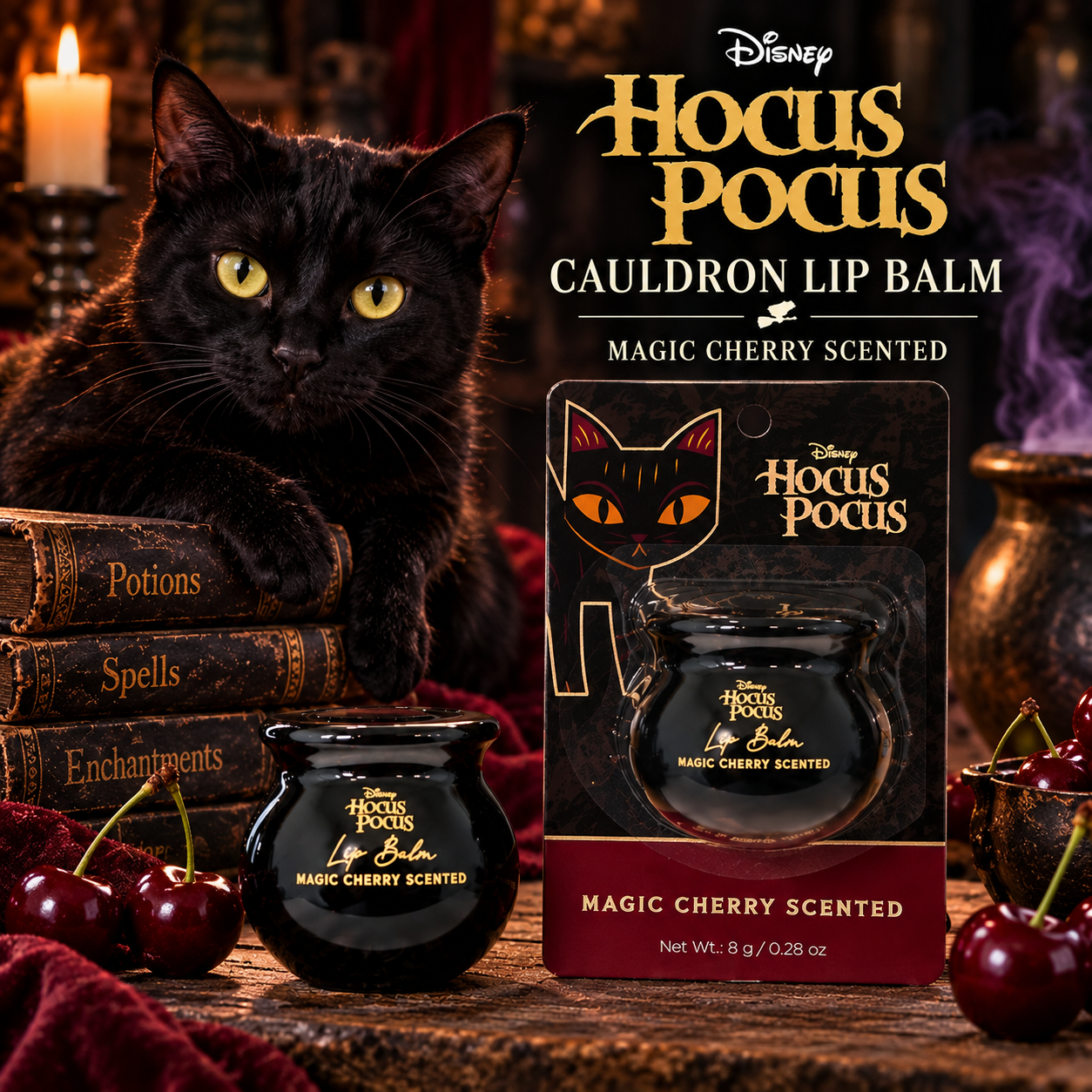 Hocus Pocus Lip Balm Cauldrons