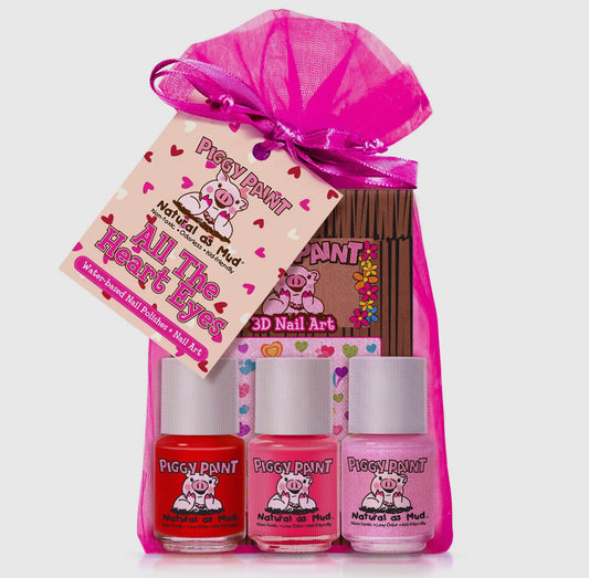 Piggy Paint - All the Heart Eyes Polish Set