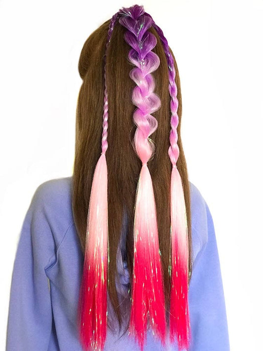 Braided Berrylicious Shimmer Tail