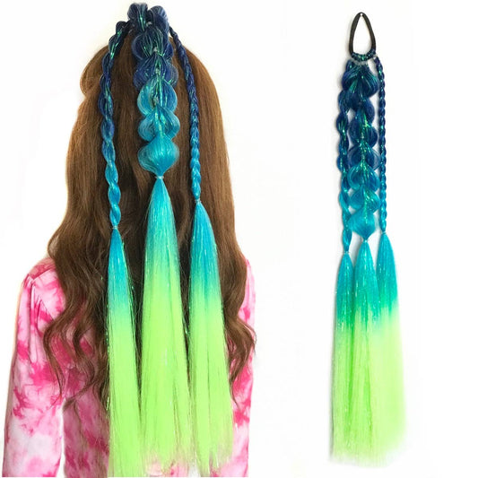 Braided Deep Sea Shimmer Tail