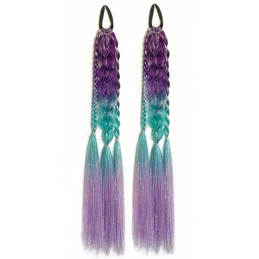 Braided Galaxy Shimmer Tail