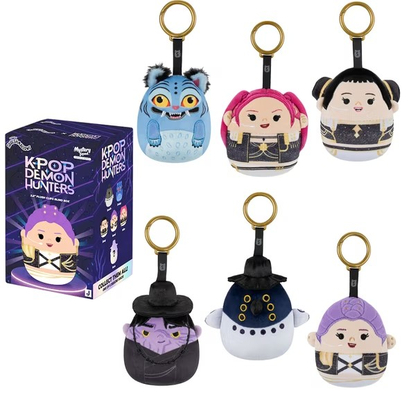 K Pop Squishmallow Backpack Clip Plush